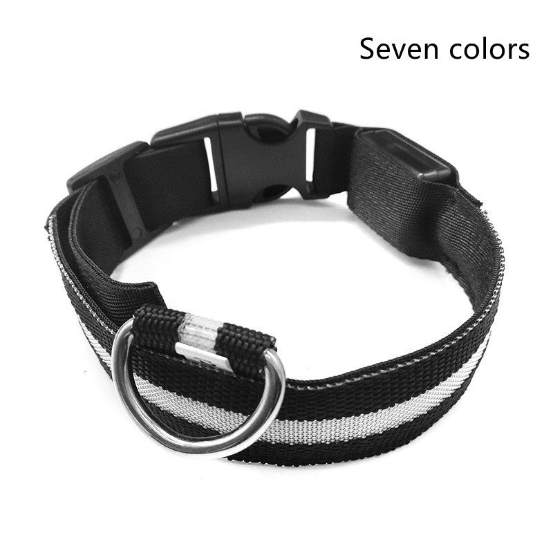 Nylon LED Pet Dog Collar