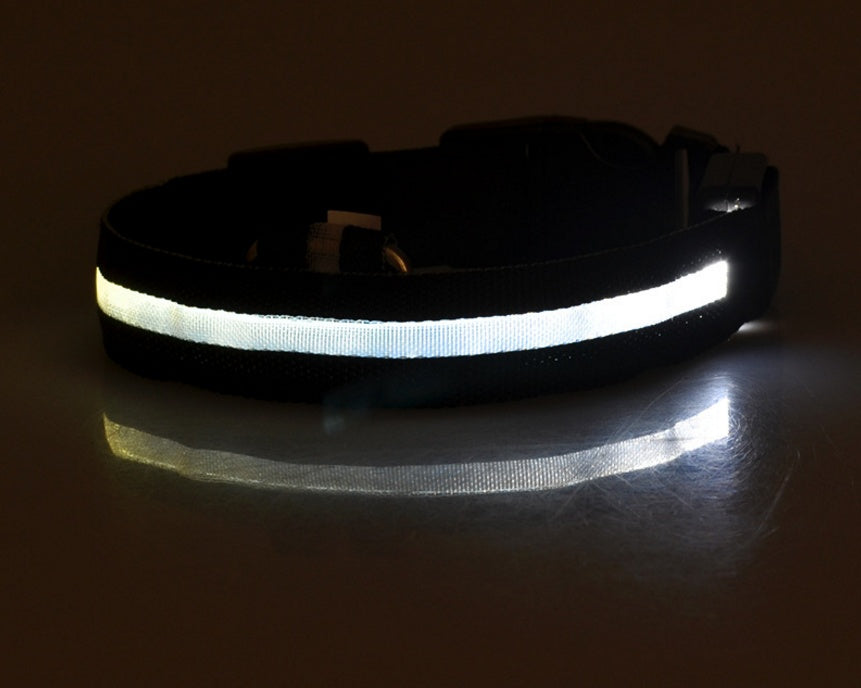 Nylon LED Pet Dog Collar