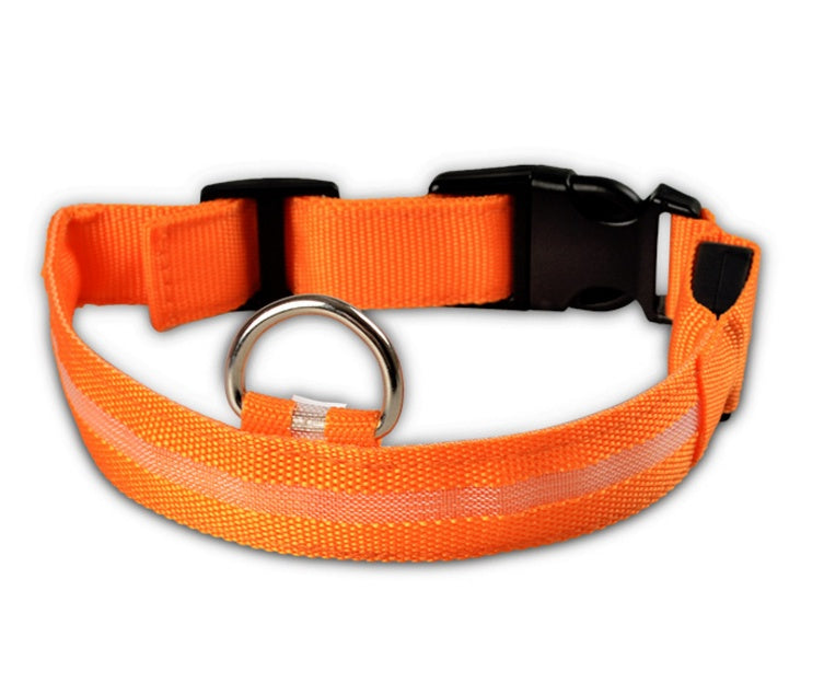 Nylon LED Pet Dog Collar