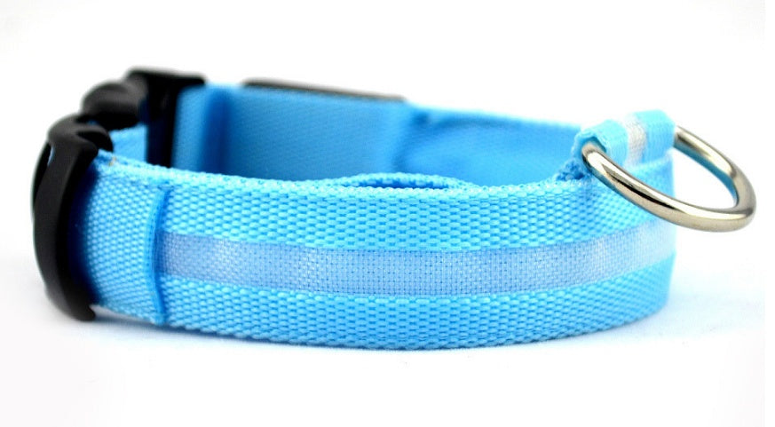 Nylon LED Pet Dog Collar