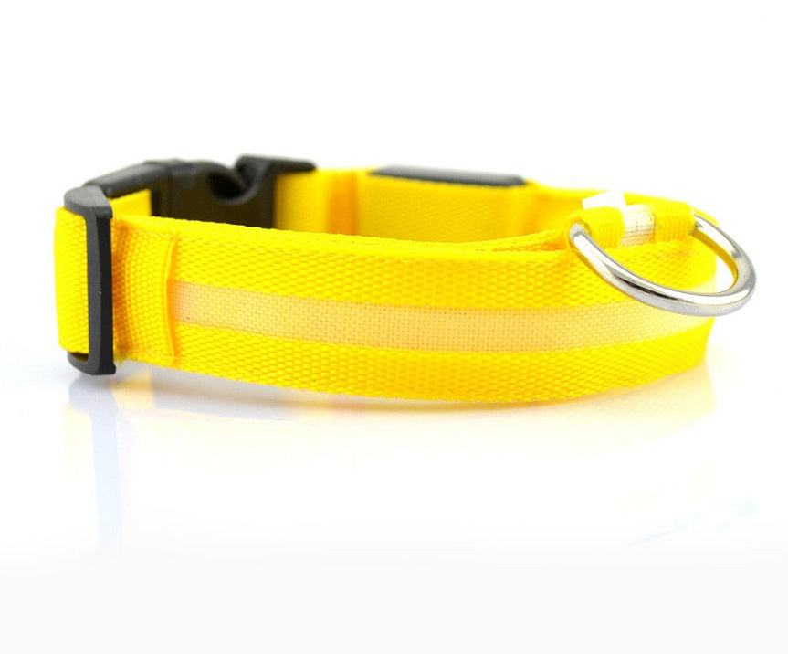 Nylon LED Pet Dog Collar