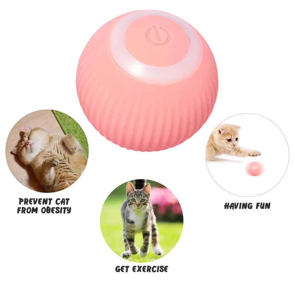 Smart interactive pet ball toy